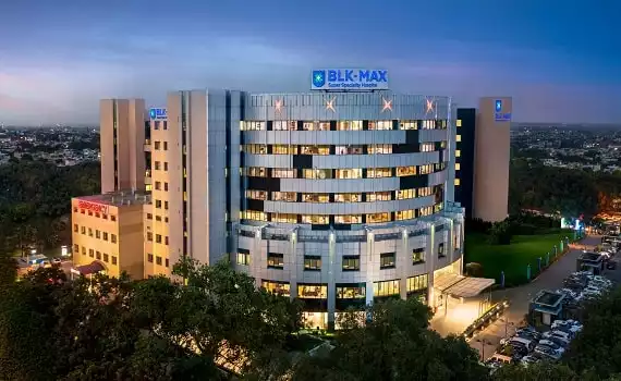 BLK-Max Super Speciality Hospital, New Delhi - Main Campus View